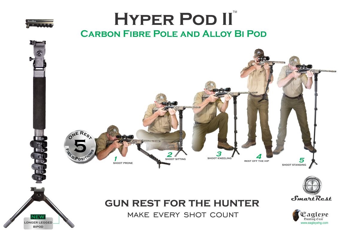SmartRest Hyper Pod II Shooting Stick
